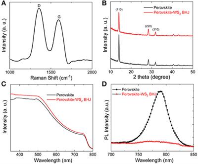 Perovskite-WS2 Nanosheet Composite Optical Absorbers on Graphene as High-Performance Phototransistors